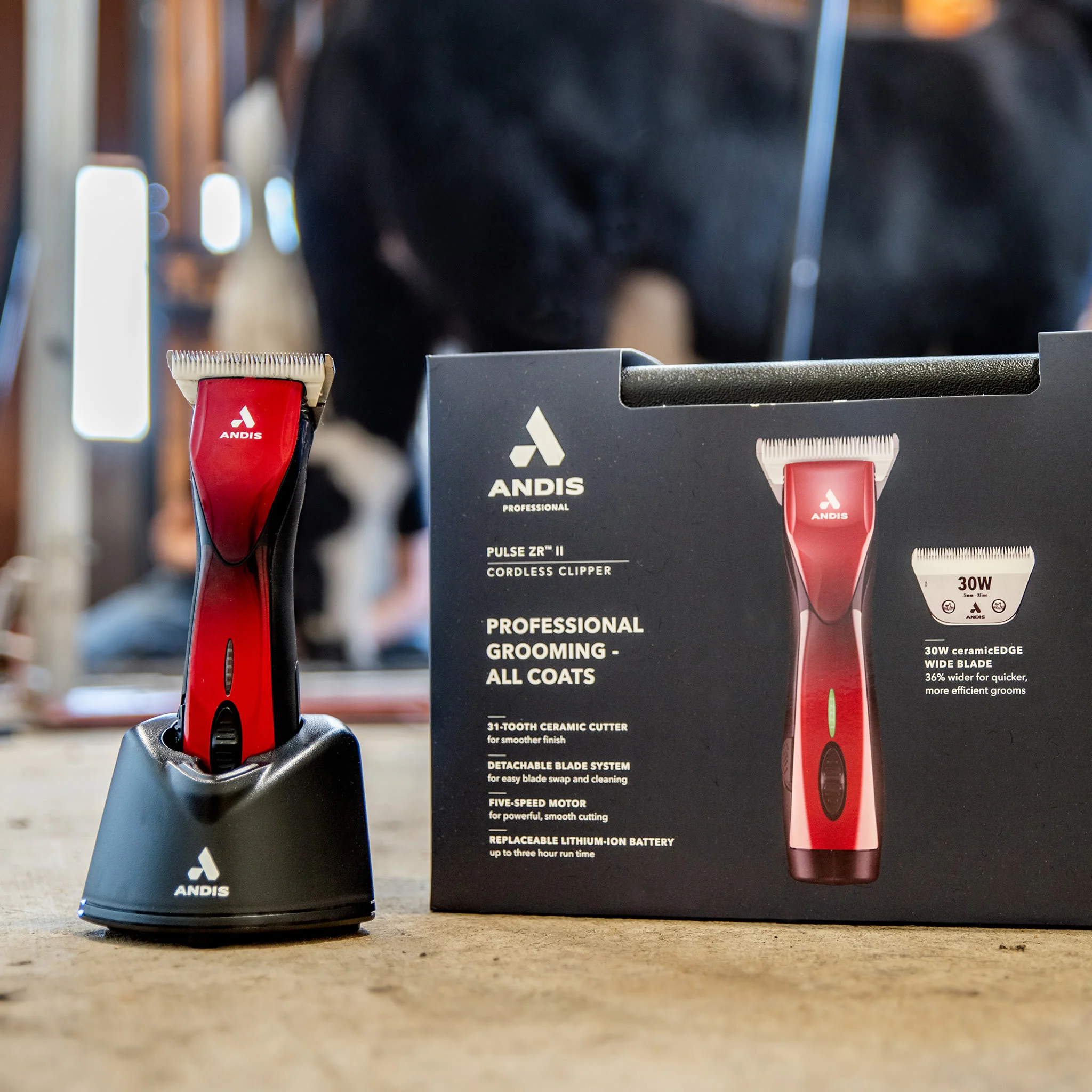 Andis® Pulse ZR™ II Wide Blade Cordless Clipper - Image 6