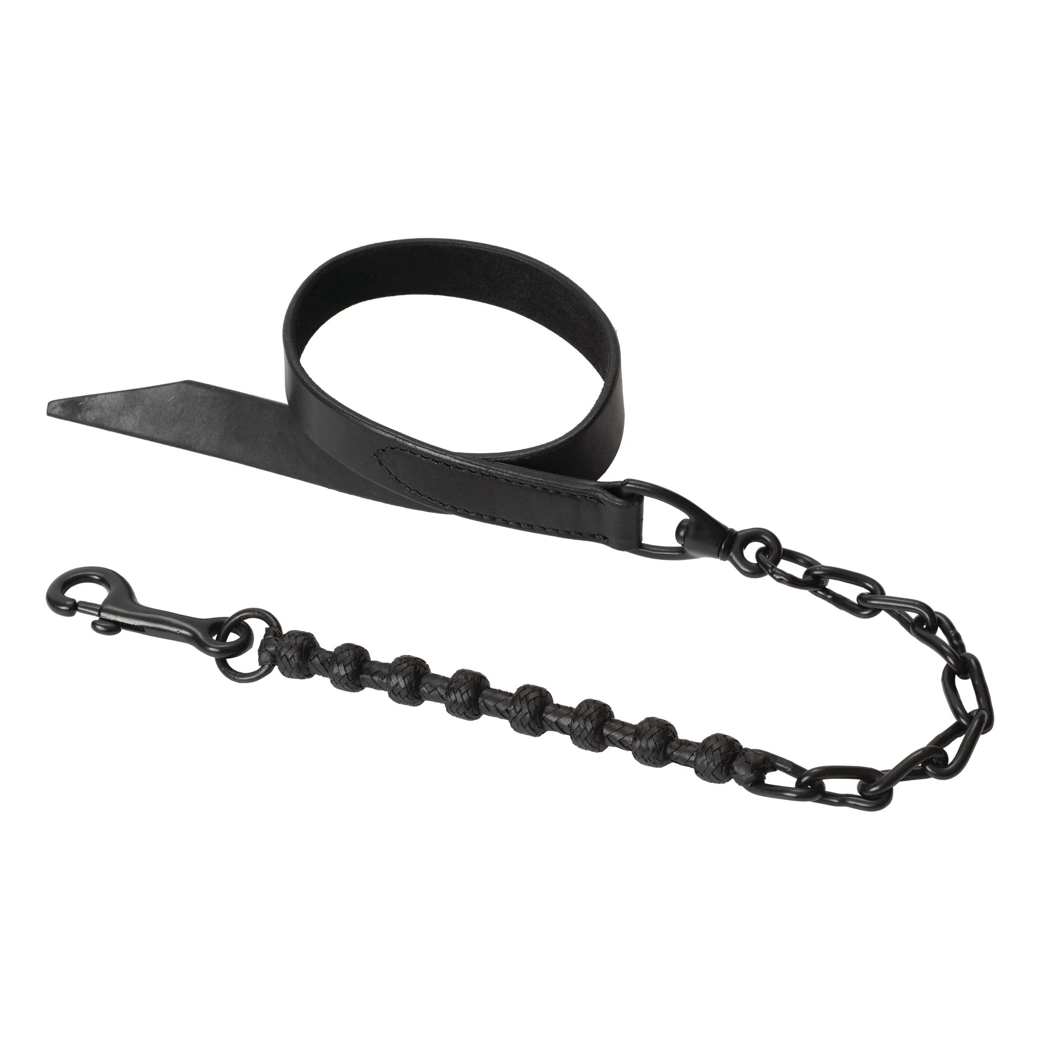 Braided Rawhide Lead