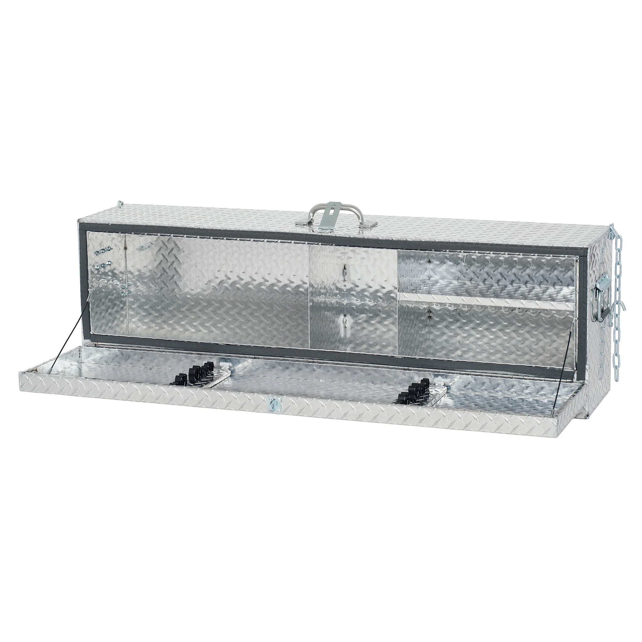 Deep Hanging Show Box, Aluminum - Image 3