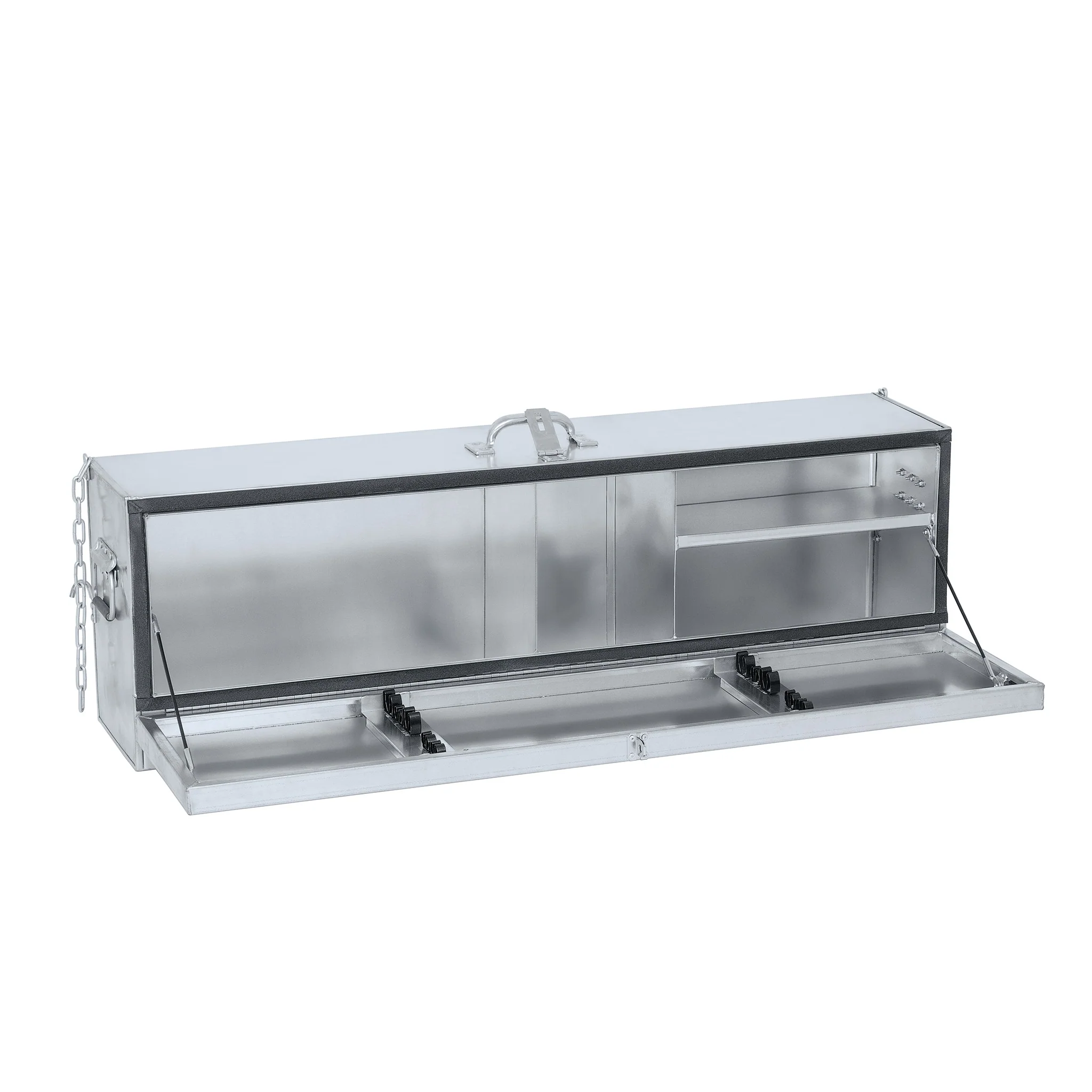 Deep Hanging Show Box, Galvanized - Image 3