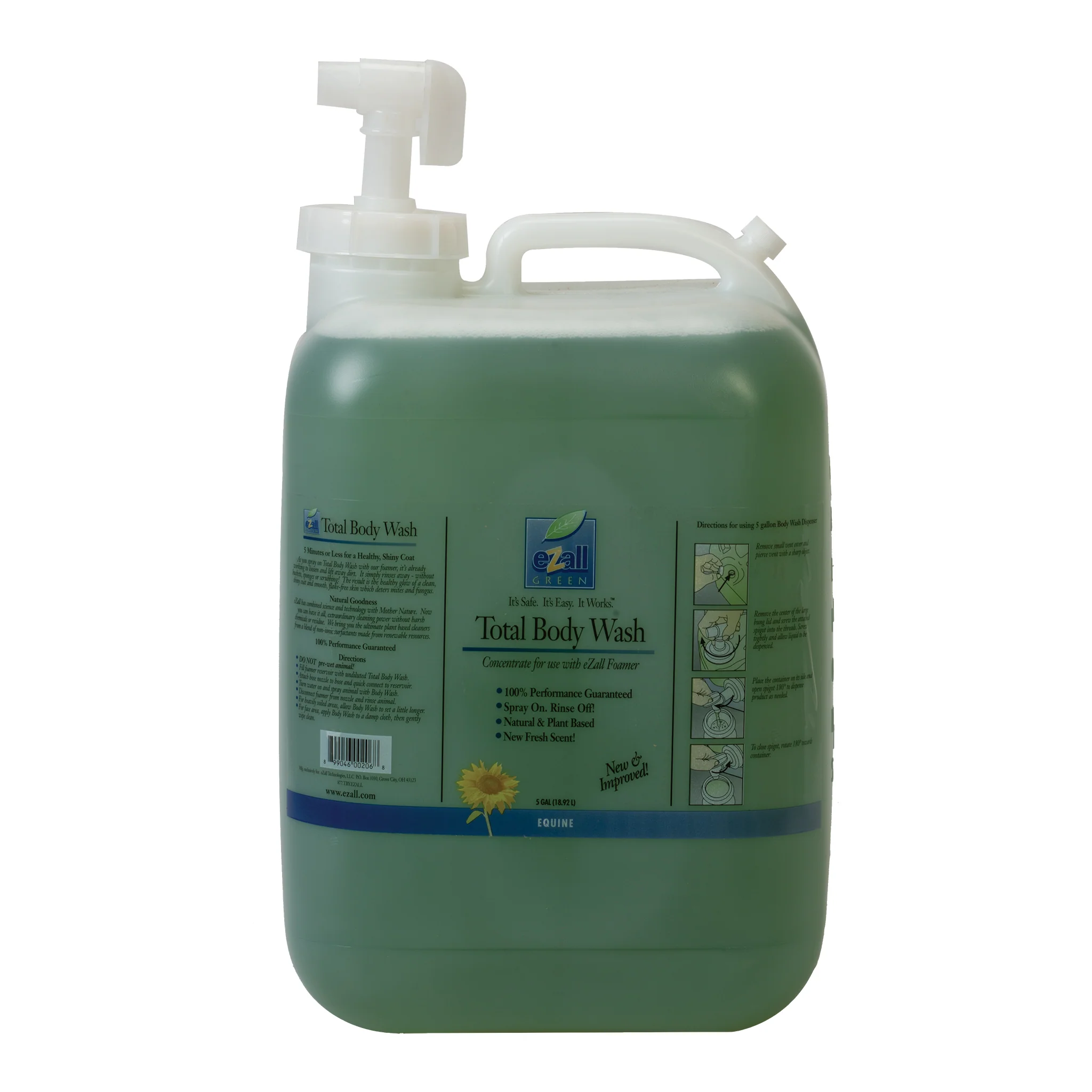eZall® Total Body Wash Green - Image 3