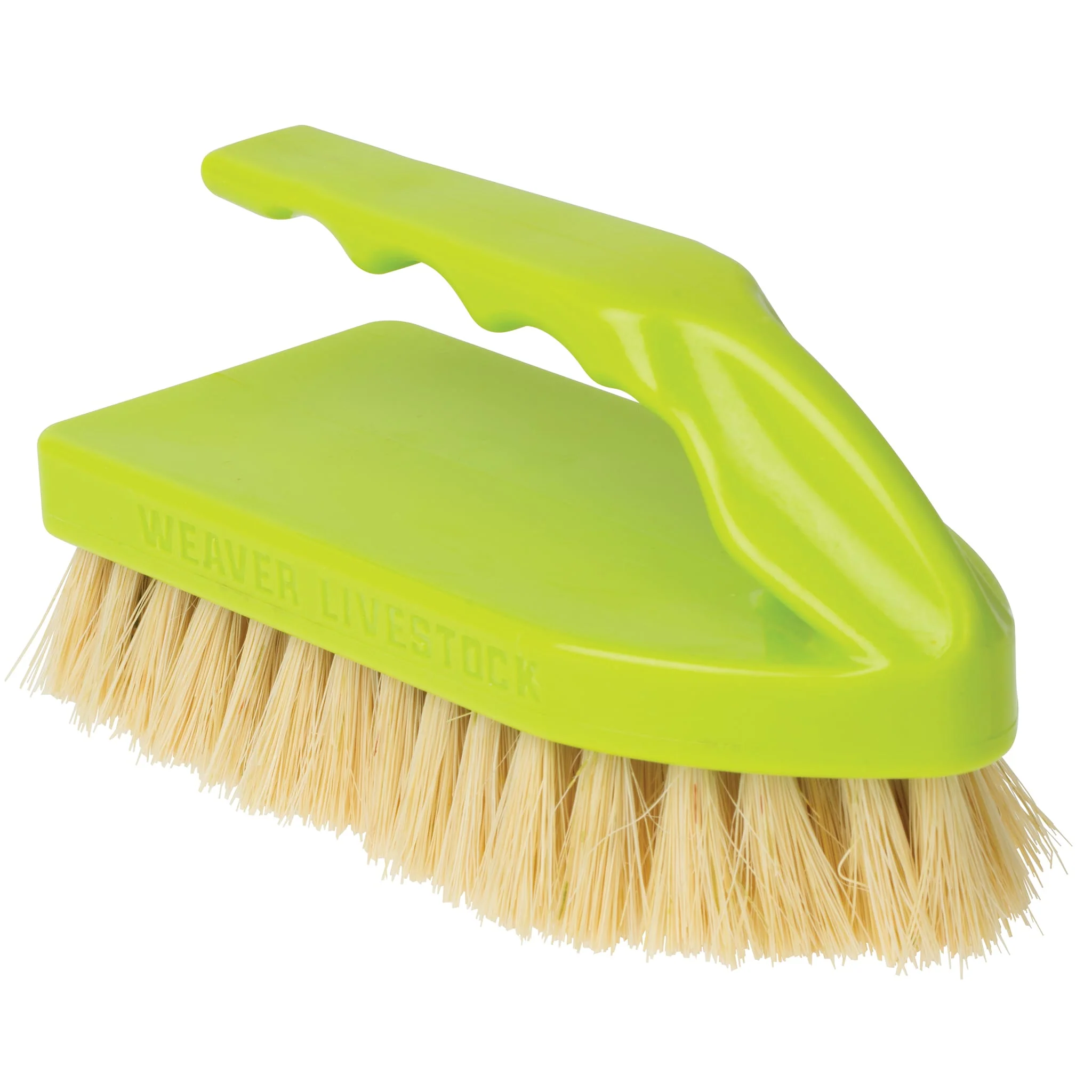 Plastic Tampico Pig Brush with Handle - Image 3