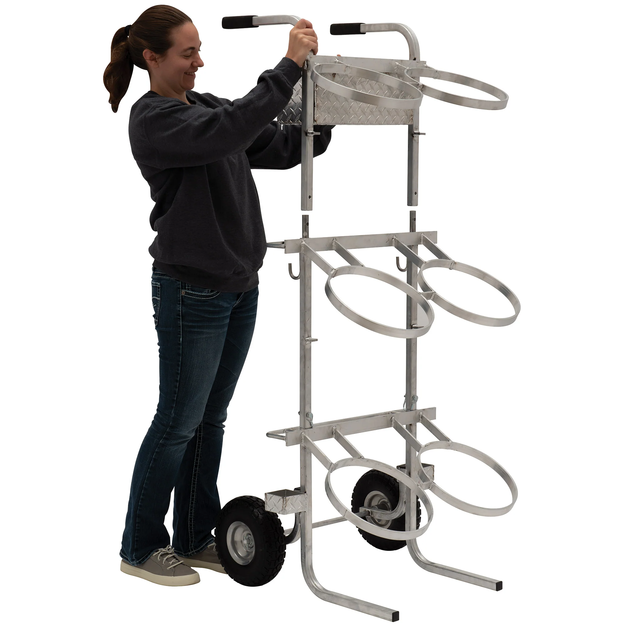 Round Bucket Cart - Image 3