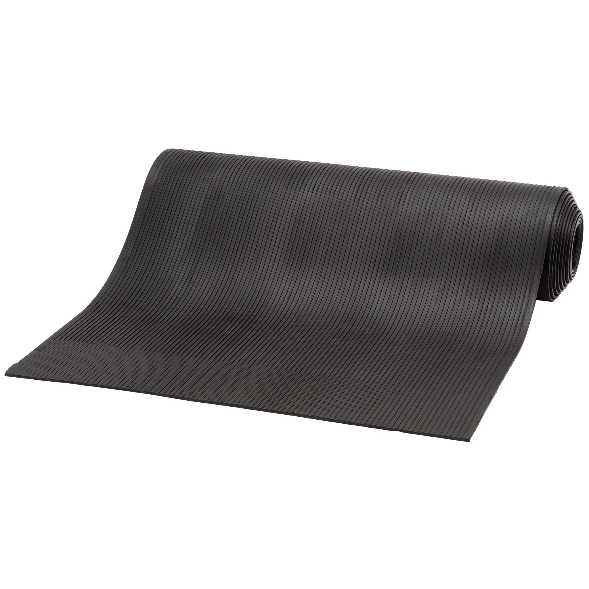 Rubber Mat, 3' x 20', Black - Image 4