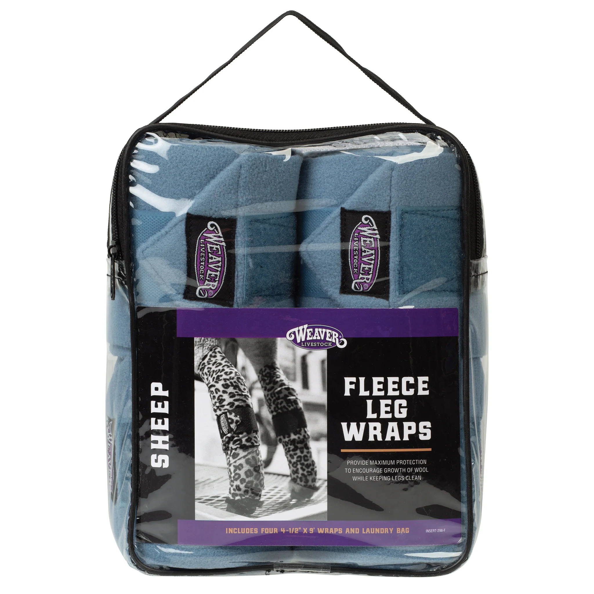 Sheep Fleece Leg Wraps, 4-1/2" x 9', 4 Pack - Image 17