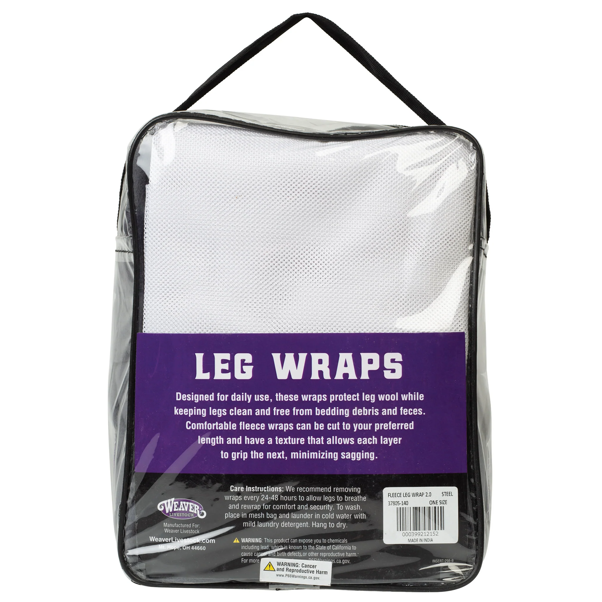 Sheep Fleece Leg Wraps, 4-1/2" x 9', 4 Pack - Image 22