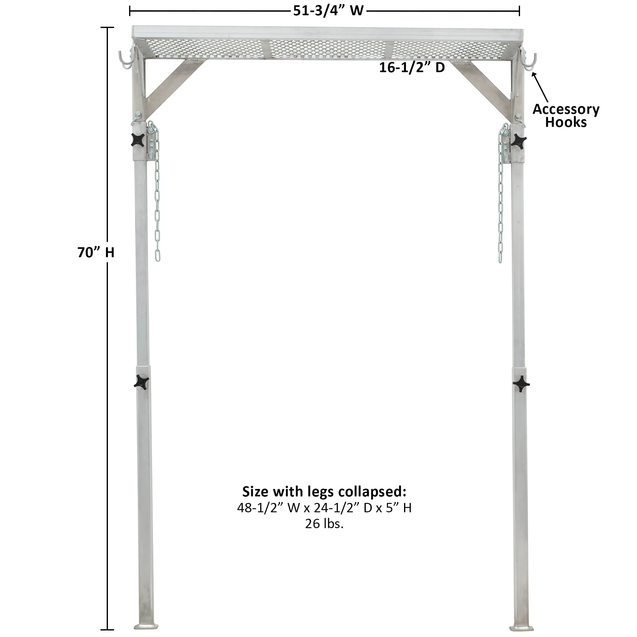 Weaver Livestock Hanging Show Box Hanger, Aluminum - Image 7